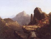 Thomas Cole The last of the Mohicans oil on canvas